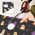 thumbnail image 6 of Yayeee Faucet Mat for Kitchen Sink 14.7" Diatomite Long Splash Guard Pad, Black Halloween Ghosts, 6 of 7