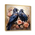 thumbnail image 2 of Designart "Crow Royal I" Landscapes Floater Framed Wall Decor, 2 of 7