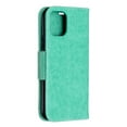 thumbnail image 2 of Allytech iPhone 11 Pro Case (5.8"), Slim Fit PU Leather Folio Butterfly Embossed Shockproof Wrist Hand Strap Flip Cards Holder Wallet Case TPU Back Cover for Apple iPhone 11 Pro 5.8-inch, Green, 2 of 8