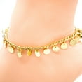 thumbnail image 3 of AYYUFE Women Fashion Boho Bell Round Charms Anklets Ankle Bracelet Chain Foot, 3 of 7