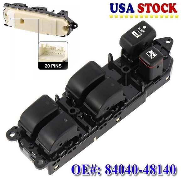 For LEXUS RX300 2003-2008 84040-48140 Front Left Master Power Window Door Switch