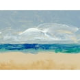 thumbnail image 2 of Ludwig, Alicia 14x12 White Modern Wood Framed Museum Art Print Titled - Eastern Shore II, 2 of 4