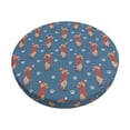 thumbnail image 2 of Lsque Dachshund Dog Puppy Round Bar chair cushion covers Velvet Fabric Premium Comfort Protects from Scratches and Stains for 14-17 Inch Chair- 14 inch, 2 of 7
