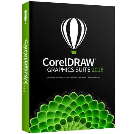 Corel DRAW Graphics Suite 2018 - Box Pack - 1 (Best Way To Edit Photos On Pc)