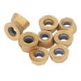 thumbnail image 3 of CNC Milling Machine Indexable Insert, Round Carbide Turning Inserts High Strength Coated 10Pcs Improve Efficiency  For Metal Processing, 3 of 8