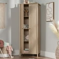 thumbnail image 4 of Pemberly Row Engineered Wood Storage Cabinet in Natural Maple Finish, 4 of 11