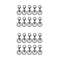 thumbnail image 2 of ZheElen 10pack/lot Metal Key Chain Snap Hooks - Accessories For Personalized Keychain Is Low Swimming black 2Set, 2 of 6