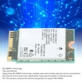thumbnail image 3 of WiFi 7  Card, BE200NGW Wireless WiFi 7  BT5.4 Card Practical 2.4GHz 5.8GHz 6GHz  for  10 11 for Desktop PC, 3 of 7