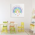 thumbnail image 3 of Stupell Industries Bohemian Be You Hearts & Rainbow Canvas Art, 30 x 30, by Suzanne Nicoll, 3 of 8