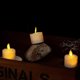 thumbnail image 3 of Paquete De 4 O 6 Velas Led Con Control Remoto, Temporizador Bailando Mecha Móvil Luces Votivas De Té De Pascua Con Pilas Compatibles Con La Pared De La Boda, 3 of 4
