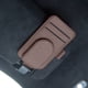 thumbnail image 5 of Car Eyeglasses Clips Business Card Holders Sunglasses Holders Leather Car Storage Clip Car Visor Eyeglasses Card Holders Sunglasses Clips, 5 of 6