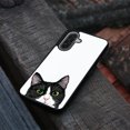 thumbnail image 4 of WIRESTER Shockproof Soft Rubber Cover Case for Samsung Galaxy A17 5G 6.7" 2025, Animal Black White Tuxedo Cat, 4 of 5