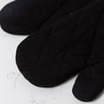 thumbnail image 2 of Fabstyles Solo Oven Mitt Set of 2, 100% Cotton Heat Resistant Kitchen Set (7"X12"), 2 of 2