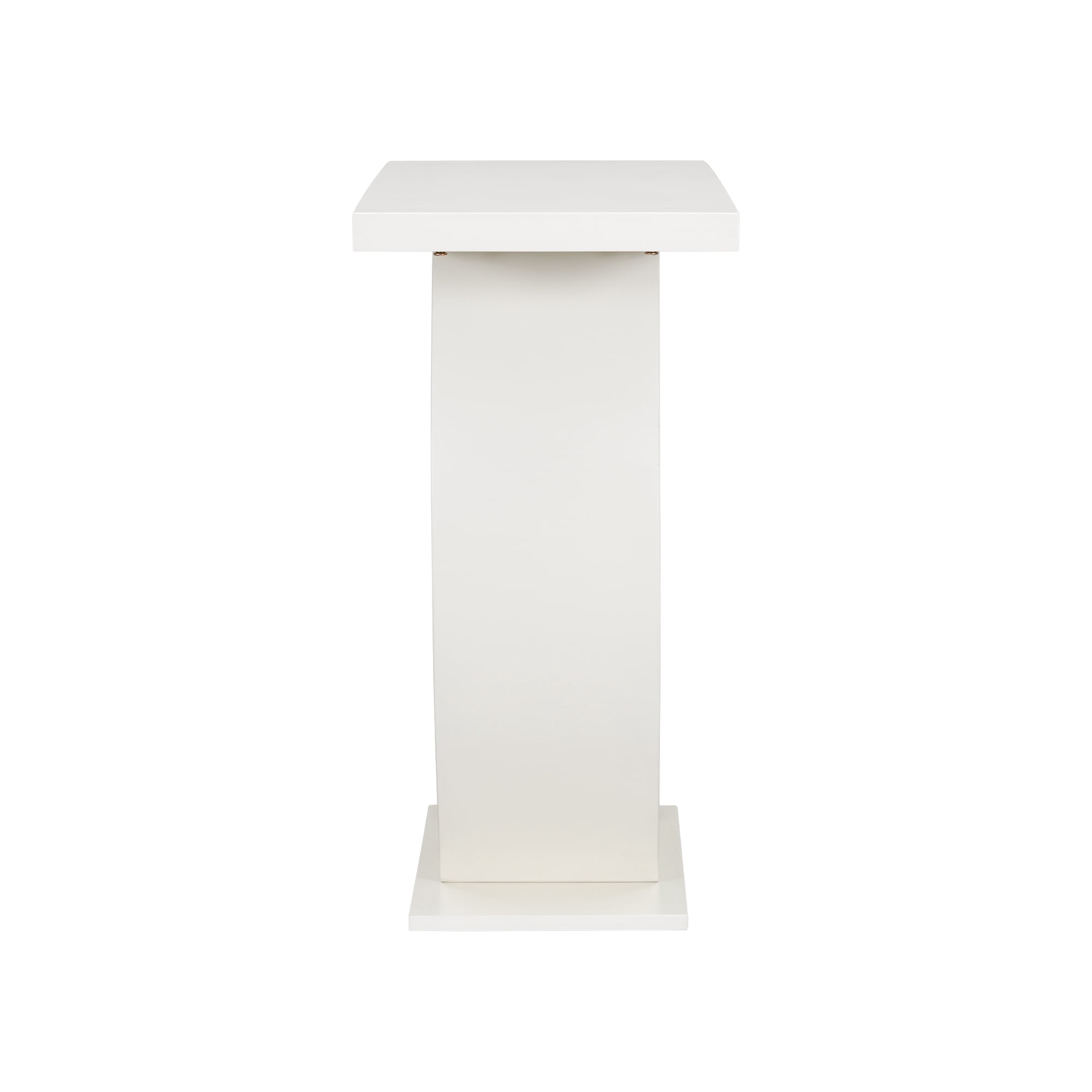 EUROCO 39.4" Console Table,Sofa Table Entryway Table with Egg-Shaped Base,Narrow Wood Accent Tables for Living Room,Hallway,Foyer,Beige