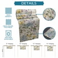 thumbnail image 6 of Vintage Spring Floral Table Runner - 36 Inch Long Farmhouse Flowers Rustic Cotton and Linen Blended Dress Scarves Farmhouse Table Runner for Kitchen Dining, Coffee Table, 13" x 36", 6 of 8