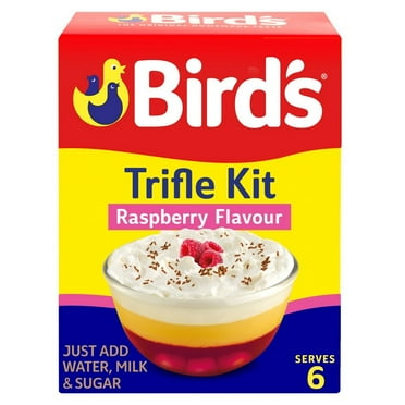 Bird's Raspberry Trifle Mix 144g (Pack of 2)