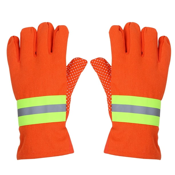 DA075 Heat Resistant Gloves Firefighter Fire Gloves Antistatic Insulated