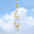 thumbnail image 2 of Atrapasueños de Cristal Atrapasueños Colgante Pequeño Colgante Prisma Decoración de Ventana Colgante de Cristal Atrapasueños Dorado, 2 of 5