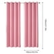 thumbnail image 3 of RKSTN blackout curtains Curtains Curtain Panel Pair 39 Inch X 51 Inch Curtain Overlay Elegant Curtains For Bedroom, 3 of 8