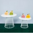 thumbnail image 4 of Cake Stand Home Party Dessert Table Display Rack Dessert Cake Tray Cold Meal Tea Break Table Afternoon Tea Center Rack Metal1p2p bai jin cu tui S, 4 of 6