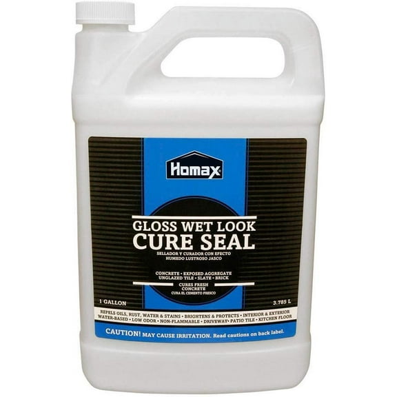 HOMAX Products Concrete Cure Seal, 1-Gal.