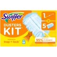 thumbnail image 1 of TRAHOO-Dusters Starter Kit for Cleaning, Kit Includes 1 Handle and 5 Dusters, 1 of 4