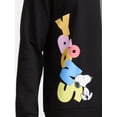 thumbnail image 4 of Chill Vibes Men's & Big Men's Graphic Crew Neck Sweatshirt with Long Sleeves, Sizes S-3XL, 4 of 5
