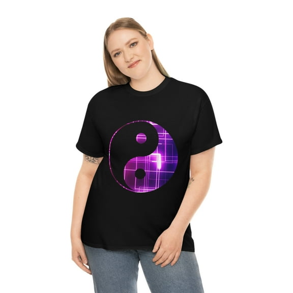 Yin-Yang Purple T-Shirt