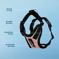 thumbnail image 3 of Voyager Step-In Lock Pet Harness - All Weather Mesh, Adjustable Step In Harness for Cats and Dogs by Best Pet Supplies - Pink/Black Trim, XL, 3 of 5