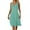 Mint Green, variant on Ahuyic Womens Casual Dress,Womens Plus Size Dress,Womens Summer Casual V-Neck Sleeveless Solid Long Dress,Mint Green,XXXXXL