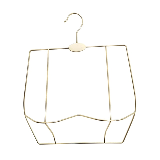 Perchero para ropa interior, percha para sujetadores, maniquí para secar trajes de baño y Oro