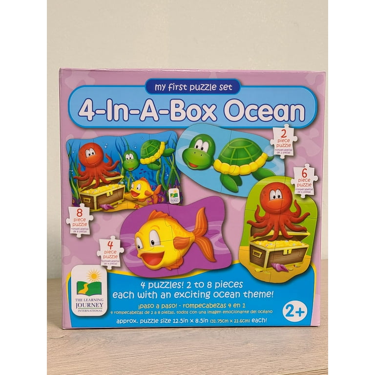 The Learning Journey My First Puzzle Set, 4-in-a-Box, Ocean
