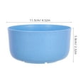 thumbnail image 2 of Raindrops  10 Pcs Plastic Bowl Microwavable Breakfast Bowls Reusable Baby Blue, 2 of 8