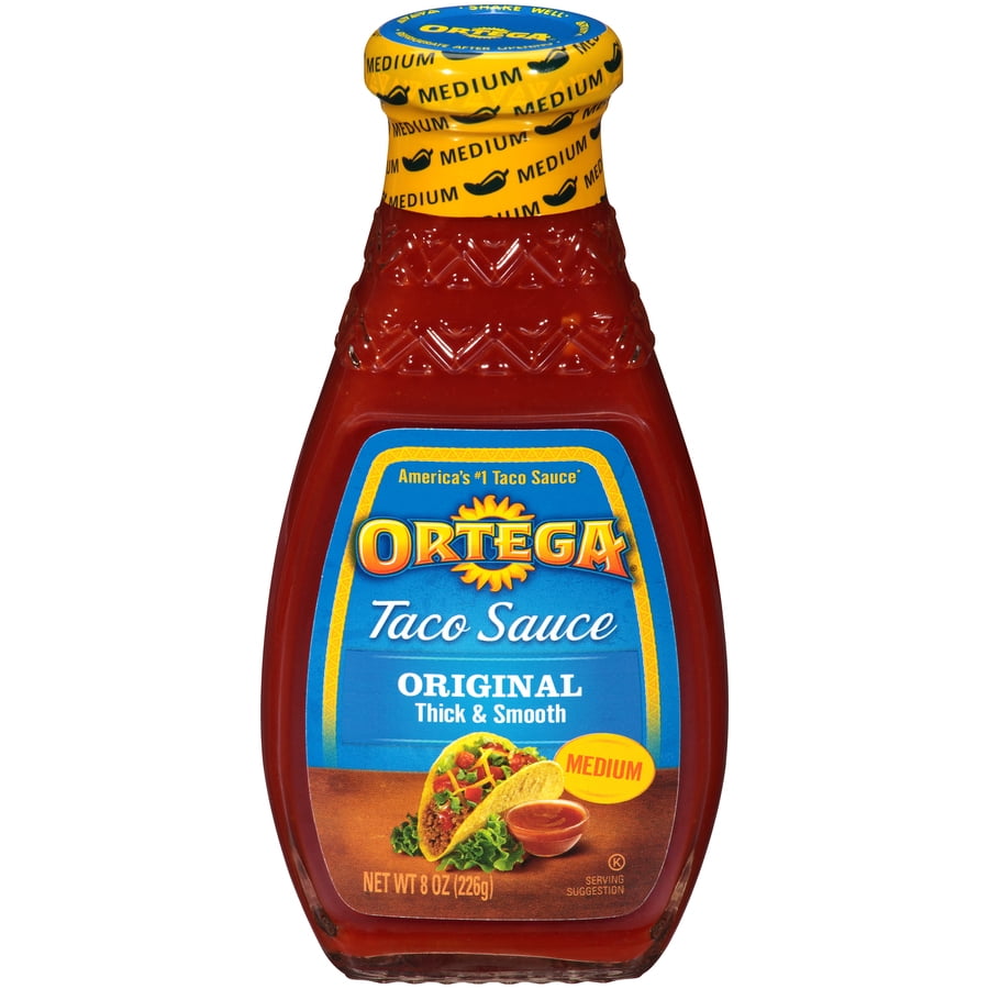Ortega Medium Original Taco Sauce, 8 Oz