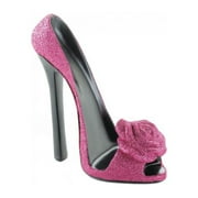 PINK ROSE SHOE PHONE HOLDER