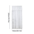 thumbnail image 3 of Lace Door Curtain, Polyester Room Divider Privacy Curtain, Light Filtering Mosquito Mesh Door Panel for Bedroom, Kitchen, Living Room, Home Decor, 3 of 7