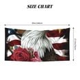 thumbnail image 2 of Sikiie Eagle With Hat And Roses Beach Towel for Women Men, Pool Bath Beach Camping Beach Towel Adult Blanket for Travel Swim 27.5"x 55", 2 of 6