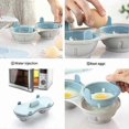 thumbnail image 4 of Microwave Egg Poacher - Egg Boiler - Kitchen Utensil - Steamed - Cooking Utensil, 4 of 5