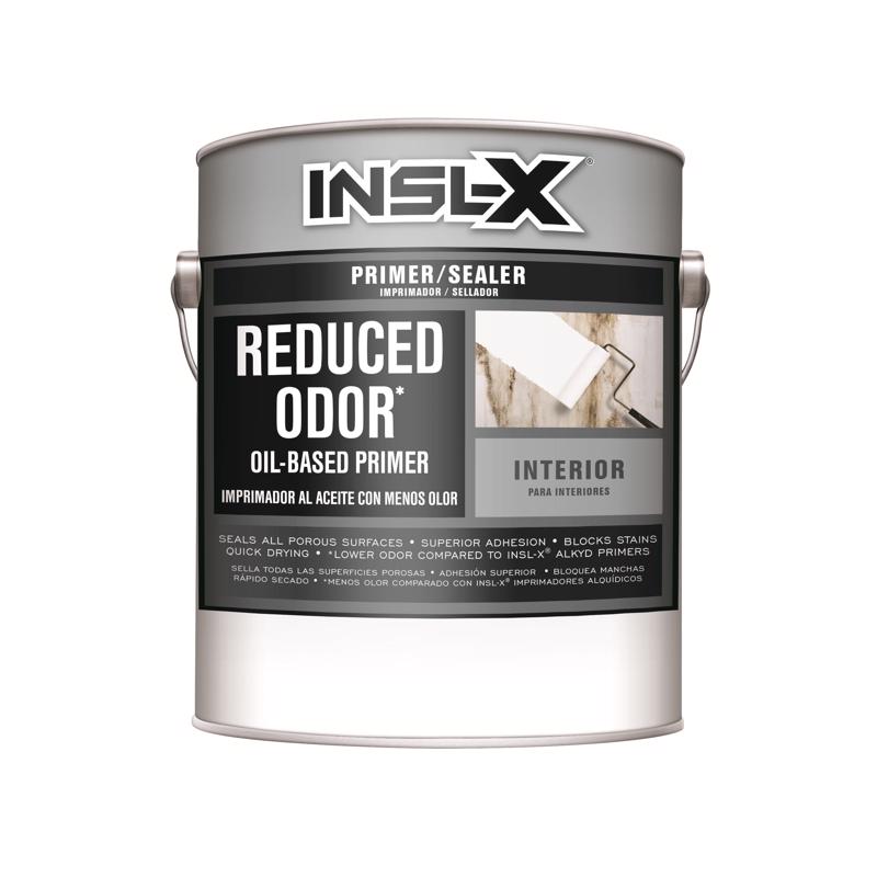 InslX Reduced Odor White Flat OilBased Alkyd Primer 1 gal