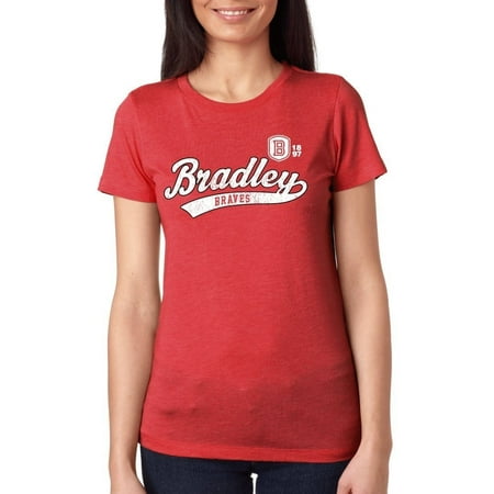 J2 Sport Bradley Braves NCAA Juniors Sports Tail T-shirt