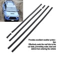 thumbnail image 4 of 75551-35080, Moldura Lateral De Goteo Para Techo De Coche, De Goma, A Prueba De Fugas, Fácil De Instalar, 6 Piezas Para Vehículos, 4 of 7