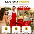 thumbnail image 3 of Maquina de Palomitas de Maiz GUTSTARK 8 Oz Carrito Comercial, 3 of 6