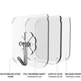 thumbnail image 1 of Ganchos adhesivos Ganchos de pared resistentes Ganchos impermeables extraíbles, 1 of 5