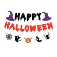 thumbnail image 6 of Halloween Dog Costume Set with Cape Hat Collar & Accessories, Funny Pet Cosplay Dress Up Outfit for Cats Small Medium Dogs, Party Photo Prop Clothes(F), 6 of 9