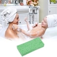 thumbnail image 2 of Unique Bargains Honeycombs Rectangular Bath Sponge Body Scrubber 1 Pc Cyan, 2 of 6