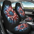 thumbnail image 4 of Uorisanigo Flag Sunflower Car Seat Covers Full Set for Women Men, Non-Slip Front Seat Protector Auto Decorations Accessories for Cars SUV Truck Vans Sedans, Pack of 2, 4 of 7