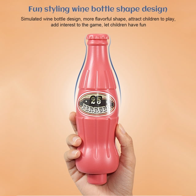 Juego de lanzamiento de botellas con anillos, juegos de fiesta de cumpleaños con lanzamiento de botellas con anillos de carnaval, juego de lanzamiento de botellas elaborado por expertos
