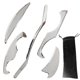 thumbnail image 2 of Unids/set cuchillo de liberación muscular miofascial de acero inoxidable herramienta suave masajeador salud fisioterapia ACTIVE Biensenido a ACTIVE, 2 of 5
