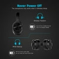 thumbnail image 3 of Galaxy A21/A11 Wireless Headphones - Foldable Headset w Mic Hands-free Earphones Earbuds Over Ear G2K for Samsung Galaxy A21/A11, 3 of 6