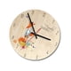 thumbnail image 3 of Punteros de aluminio de dibujos animados Reloj de pared con esfera de madera Movimiento sin tictac Reloj de sala de estar Dormitorio Inevent JJ20451-03, 3 of 7